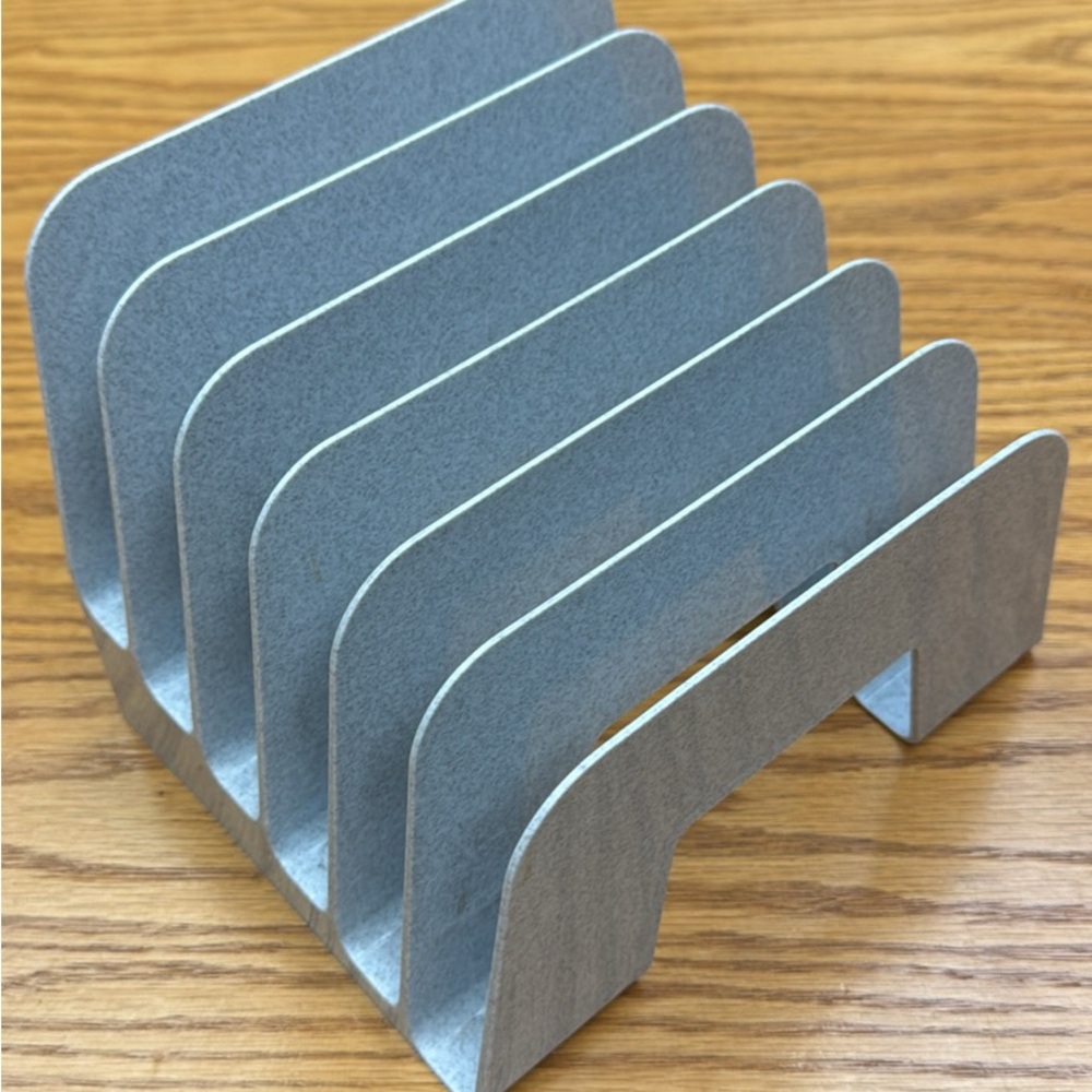 Gray Metal File Organizer